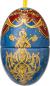 Preview: Lauenstein Praline Osterei Schokoladentrüffel 1stk/20g im Fabergé-Ei Motiv 4