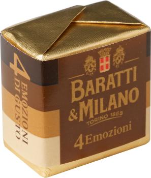Baratti & Milano Praline Cremino 4 Emozioni 1stk/10g lose