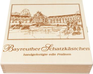 Confiserie Klein Bayreuther Schatzkästchen Alkoholfreie Pralinen 16stk/240g geschlossen