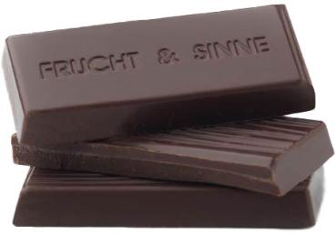 Frucht & Sinne Schokolade Himbeere 52% 50g unverpackt