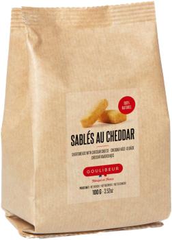 Goulibeur Sablés Cheddar 100g