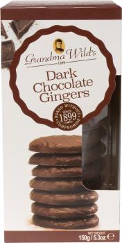 Grandma Wild's Dark Chocolate Gingers 150g