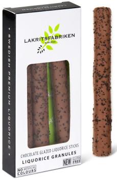 Lakritsfabriken Ramlösa Lakritzstangen Salzig Vollmilchschokolade 45g