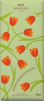 Majani Schokolade Tulpen 64% 100g