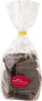 SanBeam Apfelringe in edelherber Schokolade 150g verpackt