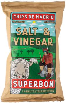 Superbon Chips de Madrid Salt Vinegar 135g