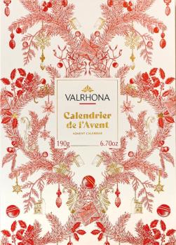 Valrhona Adventskalender Pralinen und Schokolade 190g