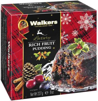 Walkers Rich Fruit Pudding 227g