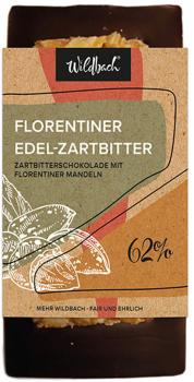 Wildbach Schokolade Florentiner 62% 90g