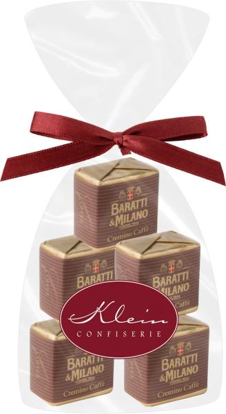 Baratti & Milano Praline Cremino Caffè 5stk/50g in Klarsichttüte mit Clipschleife