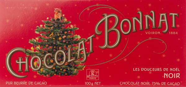 Bonnat Schokolade Les Douceurs De Noël Noir 75% 100g