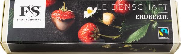 Frucht & Sinne Erdbeeren edelherb Leidenschaft 35g verpackt