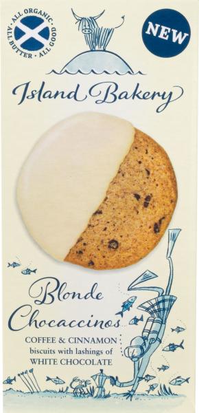 Island Bakery Blonde Chocaccinos 133g