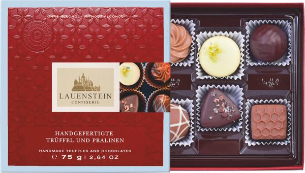 Lauenstein Alkoholfreie Trüffel und Pralinen 75g