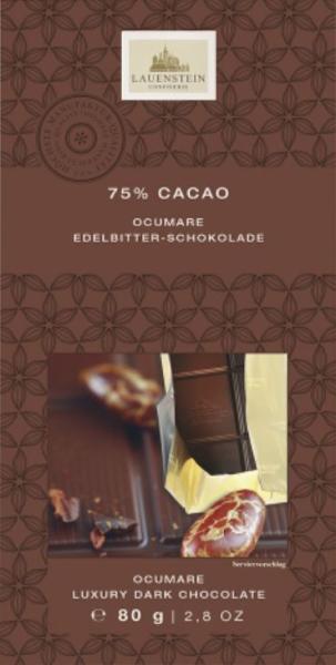 Lauenstein Schokolade Ocumare Edelbitter 75% 80g