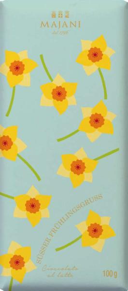 Majani Schokolade Osterglocken 33% 100g