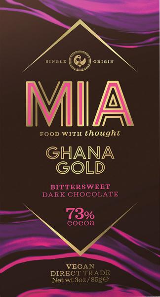 MIA Schokolade Ghana Gold 73% 85g