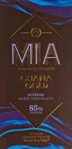 MIA Schokolade Ghana Gold 85% 85g