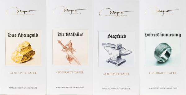 Wagner Schokolade Der Ring des Nibelungen 4x80g/320g