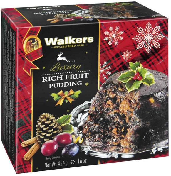 Walkers Rich Fruit Pudding 454g