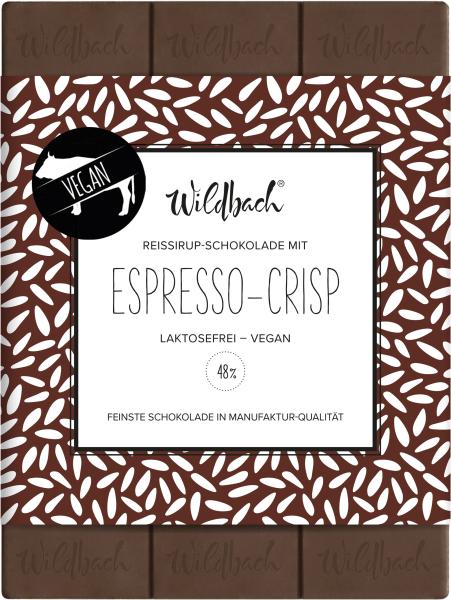 Wildbach Schokolade Espressocrisp 48% 70g