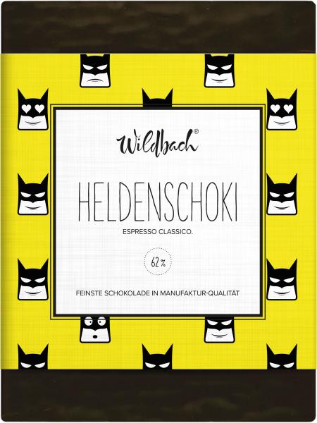 Wildbach Schokolade Heldenschoki 62% 70g