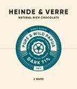 Heinde & Verre Schokolade Pure Wild Papua Dark 71% 70g