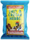 Superbon Chips de Madrid Sel et Herbes Crétoises 125g